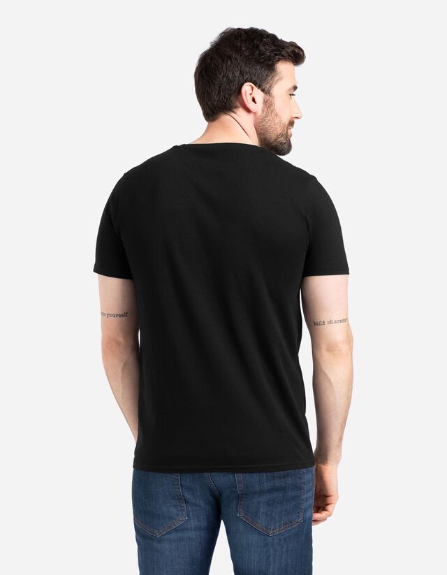 Póló - Egyszínű - fekete