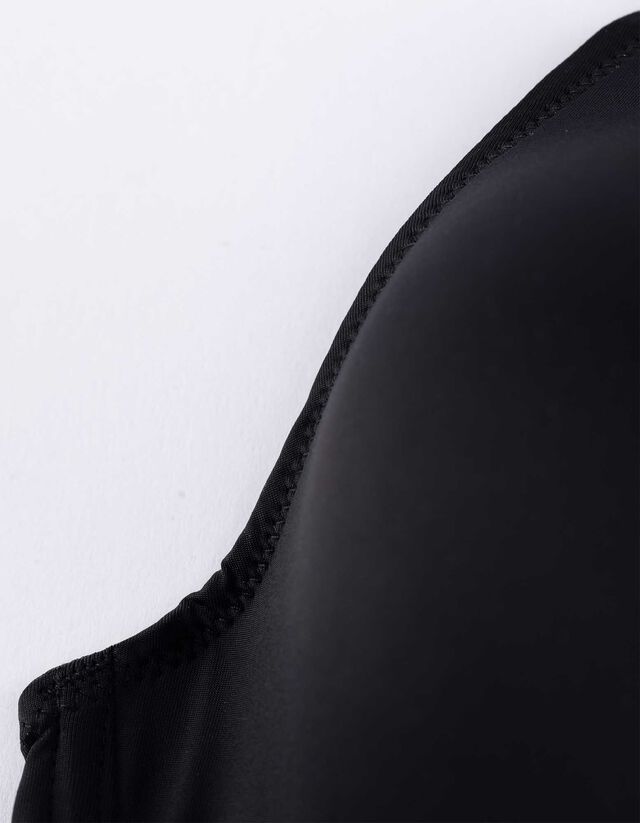 Merevítő nélküli melltartó - merevítő nélküli - fekete