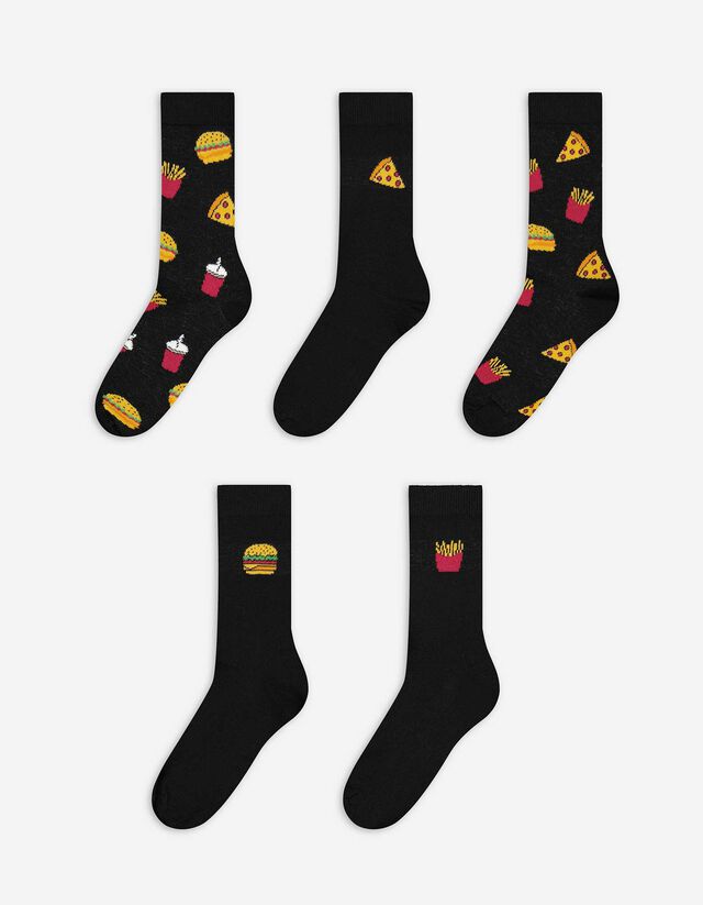 Zokni - 5 db-os csomag