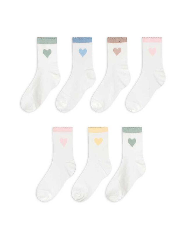 Zokni - 7 db-os csomag