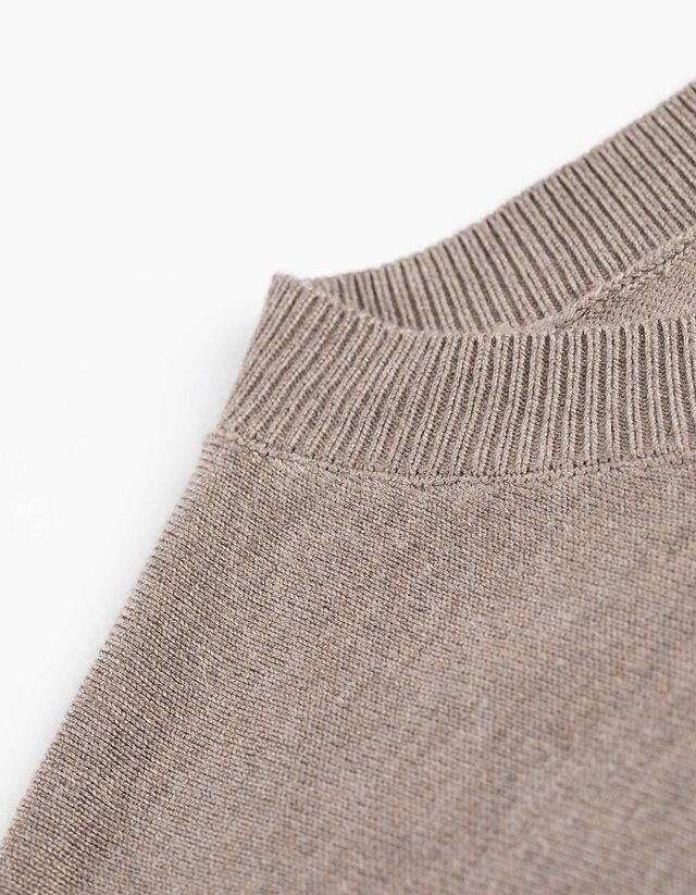 Pulóver - Viszkózkeverék - szürke