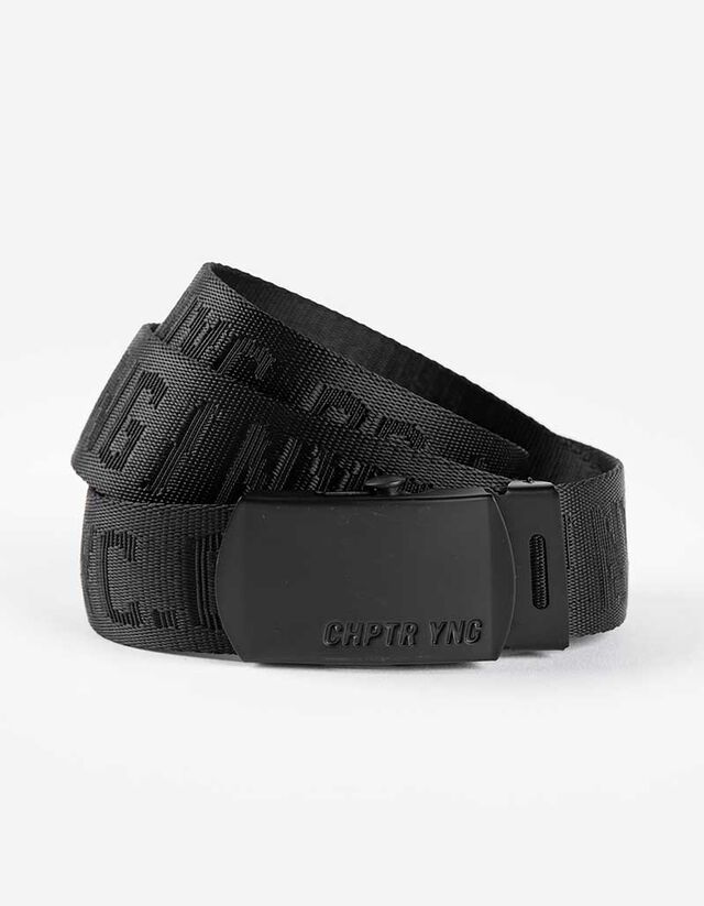 Öv - Nyomott minta - fekete