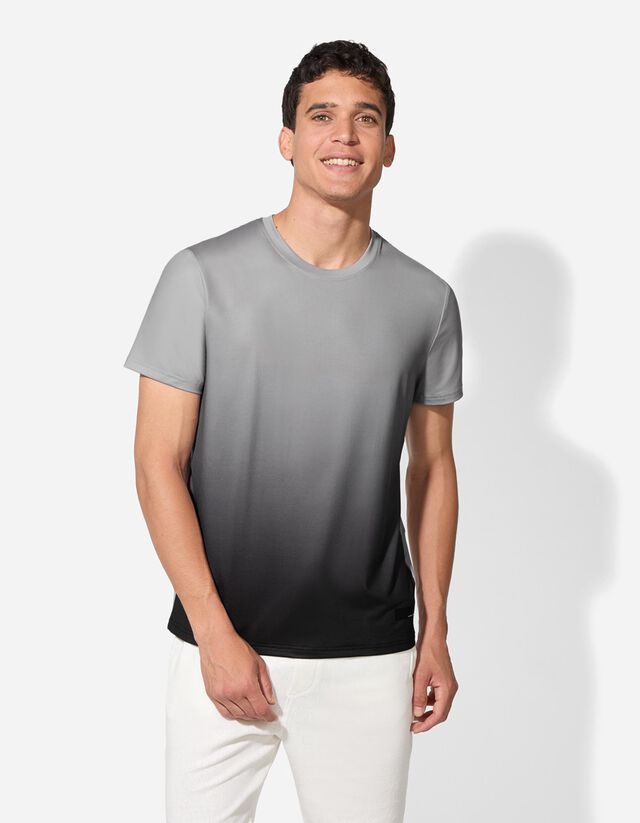 Póló - Színátmenet - vilagos zold