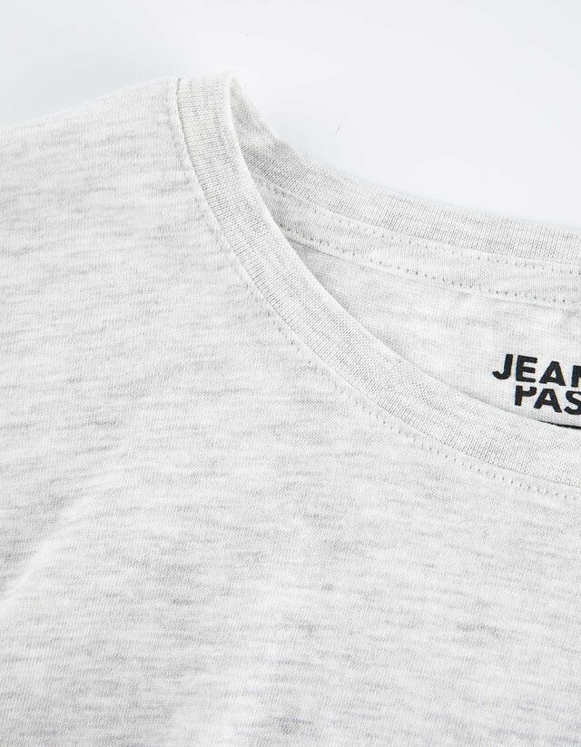 Póló - Melírozott - fekete