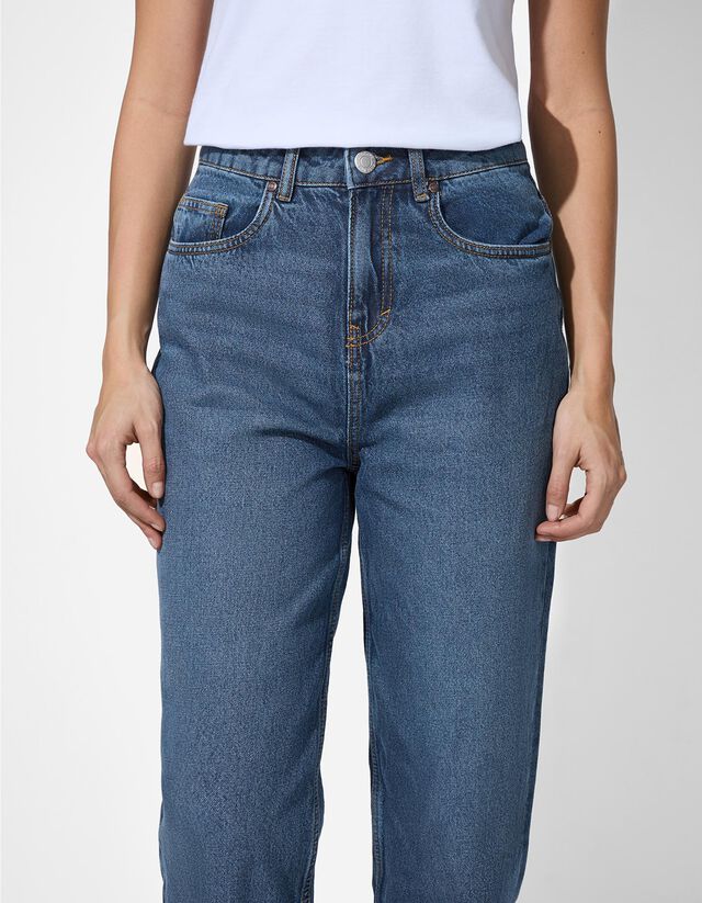 Farmernadrág - Ballon szabás - fekete