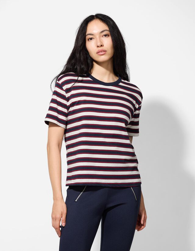 Póló - Csíkos - sotetkek