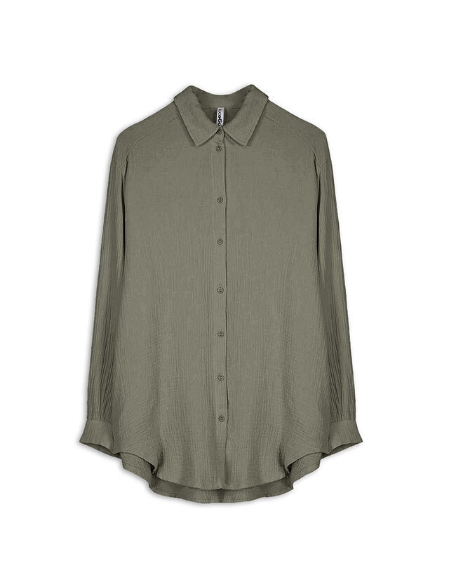 Blúz - Muszlin - vilagos zold