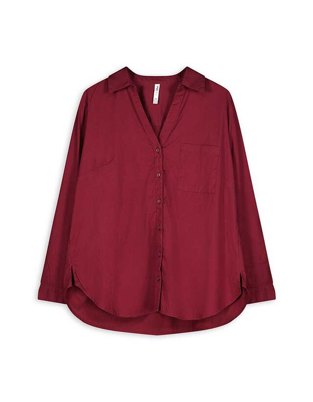 Női ing - Mellzsebes - feher