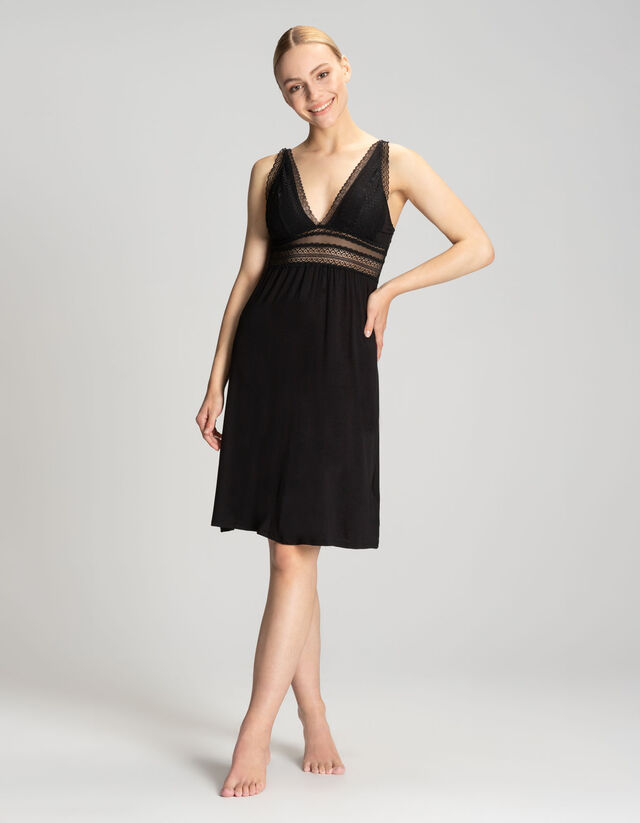 Negligé - Viszkóz - fekete