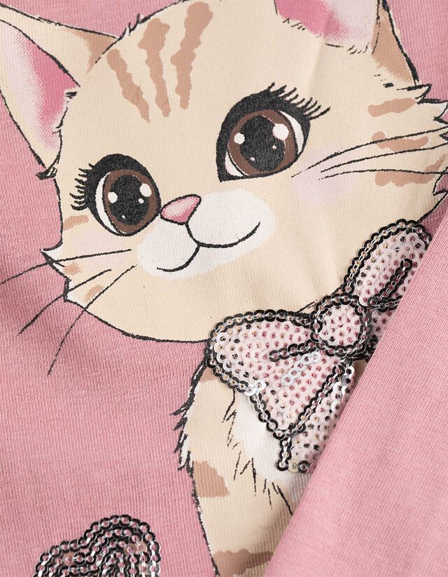 Hosszú ujjú felső - Egyszínű - lila