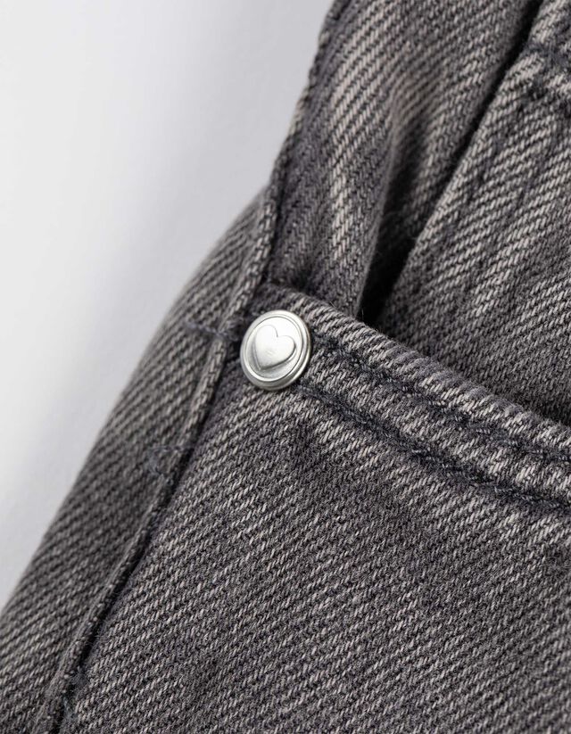 Farmernadrág - Flitteres - szürke