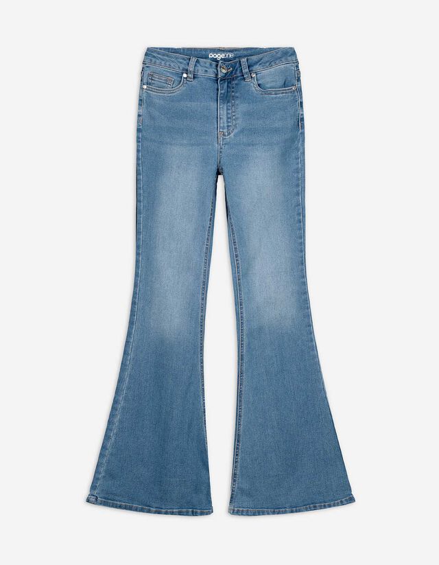 Farmernadrág - Szélesített szabás - sotetkek