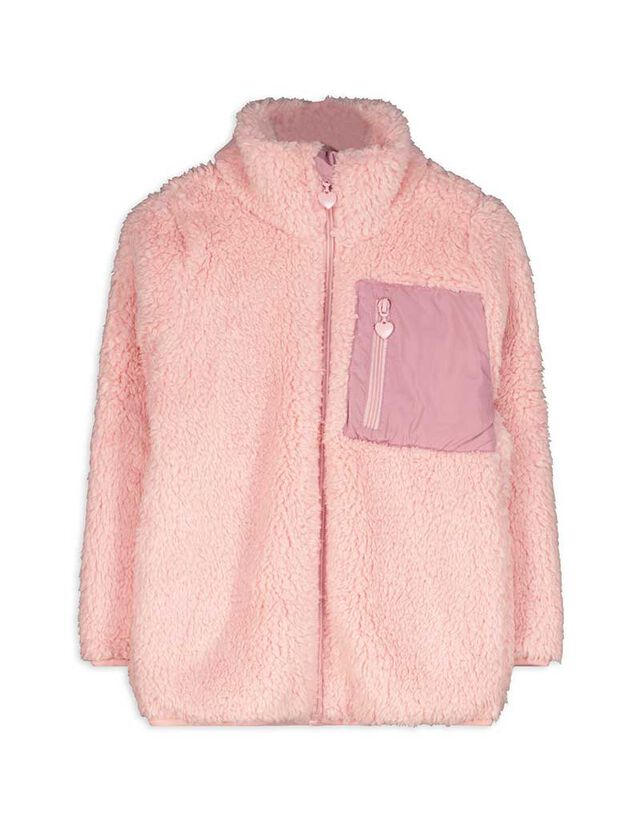 Teddy mellény - Plüss - rozsaszin