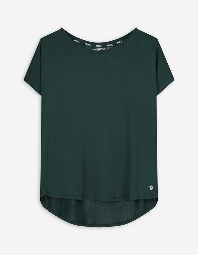 Póló - Lélegző szövet - mélyvörös