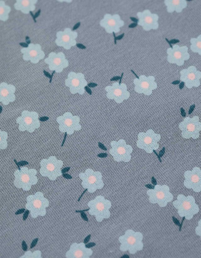 Hosszú ujjú felső - Elszórt nyomott minta - rozsaszin