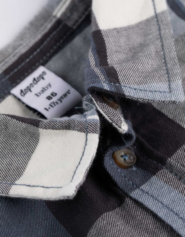 Férfi ing - Keresztpántos táska - vilagoskek