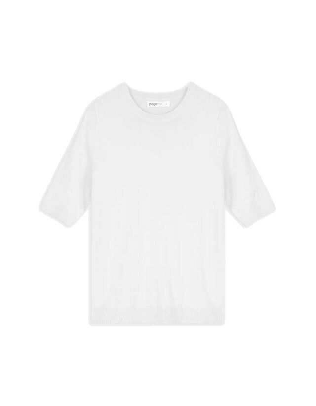 Pulóver - Rövid ujjú - sötétszürke