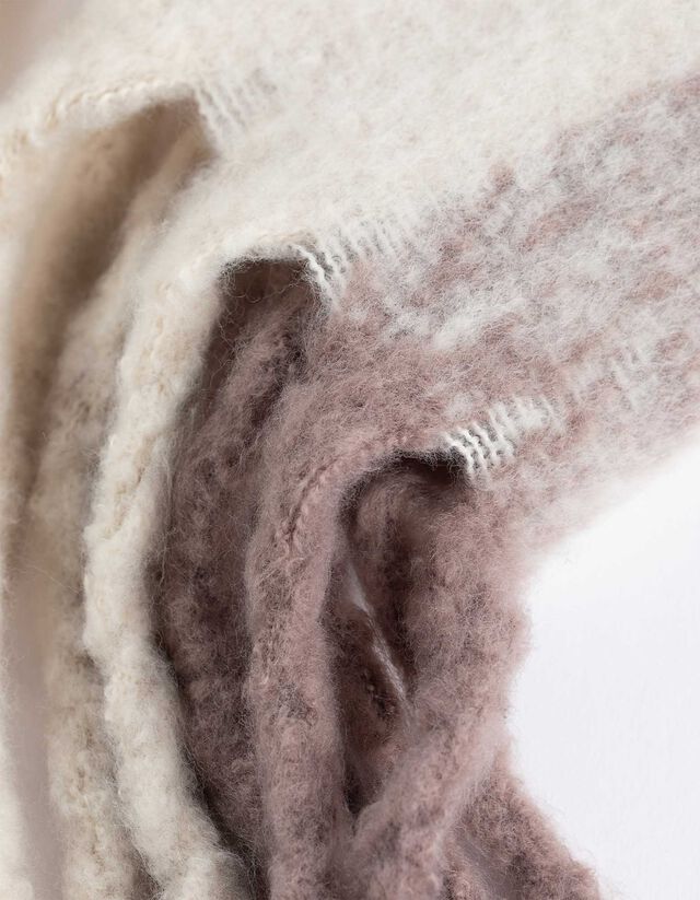 Sál - Kockás - bézs