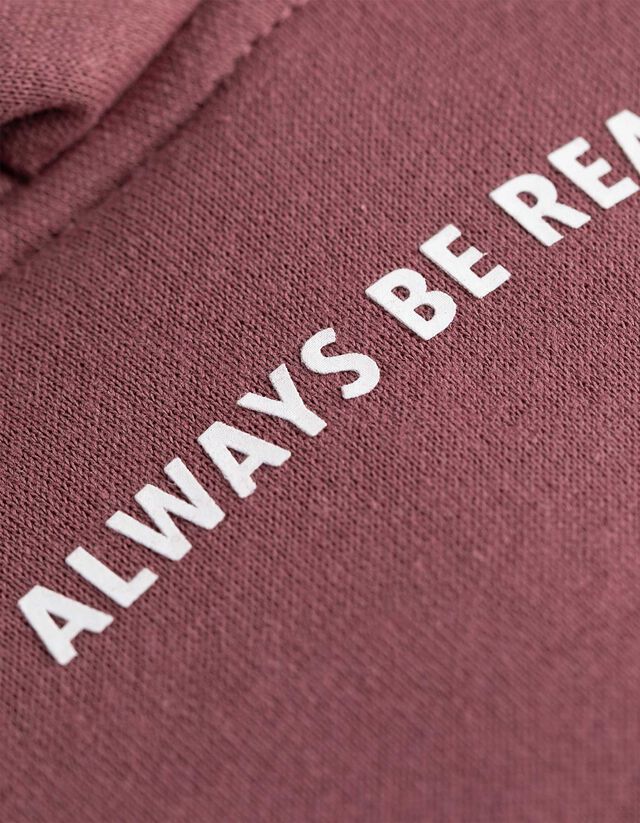 Kapucnis felső - Nyomott minta - kék