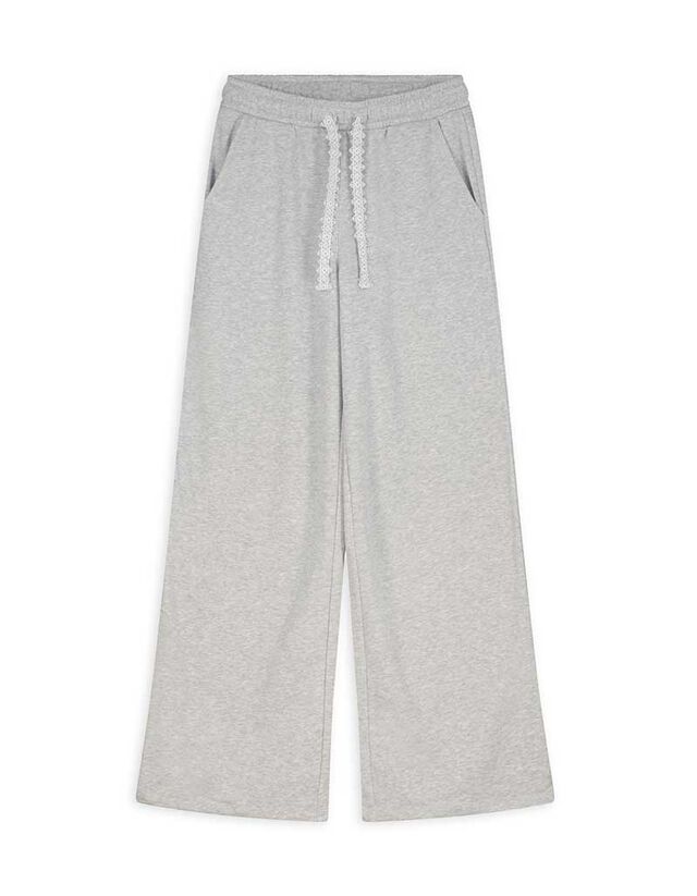 Nadrág - Csipkerátéttel - feher