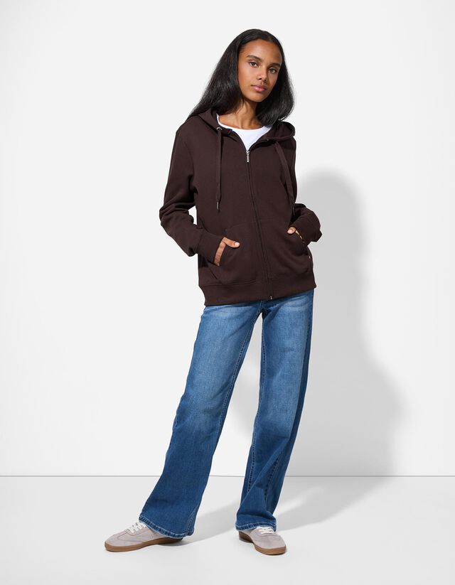 Cipzáros melegítőfelső - piros