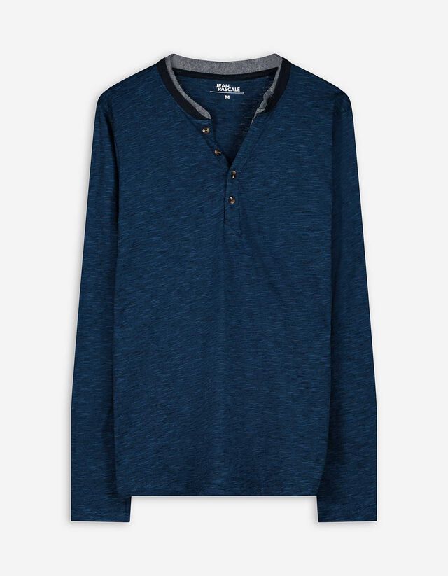 Hosszú ujjú felső - Kétrétegű hatás - zöld