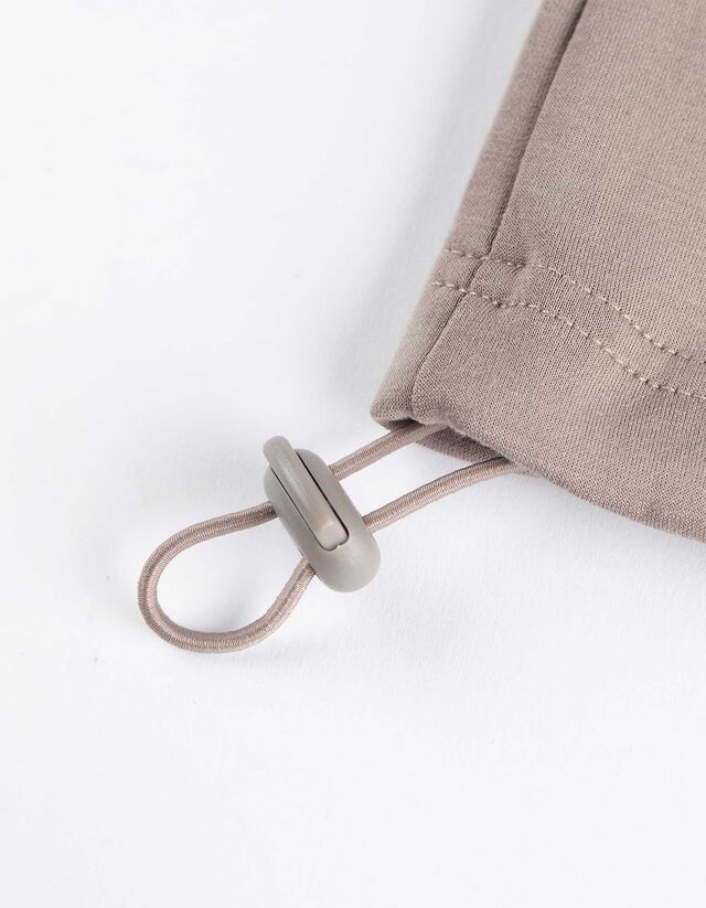 Kapucnis felső - Lélegző szövet - bézs