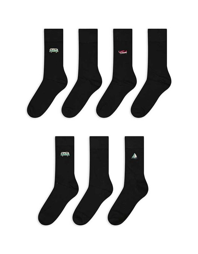 Zokni - 7 db-os csomag