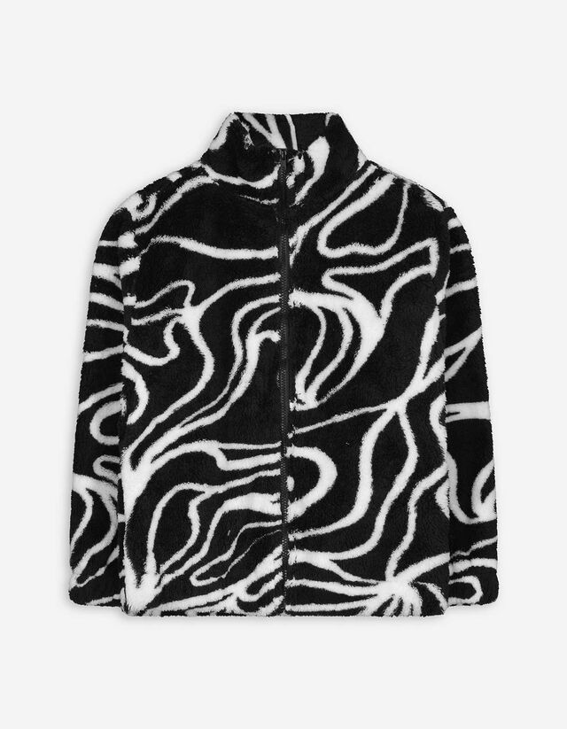 Cipzáros melegítőfelső - Plüss - bézs