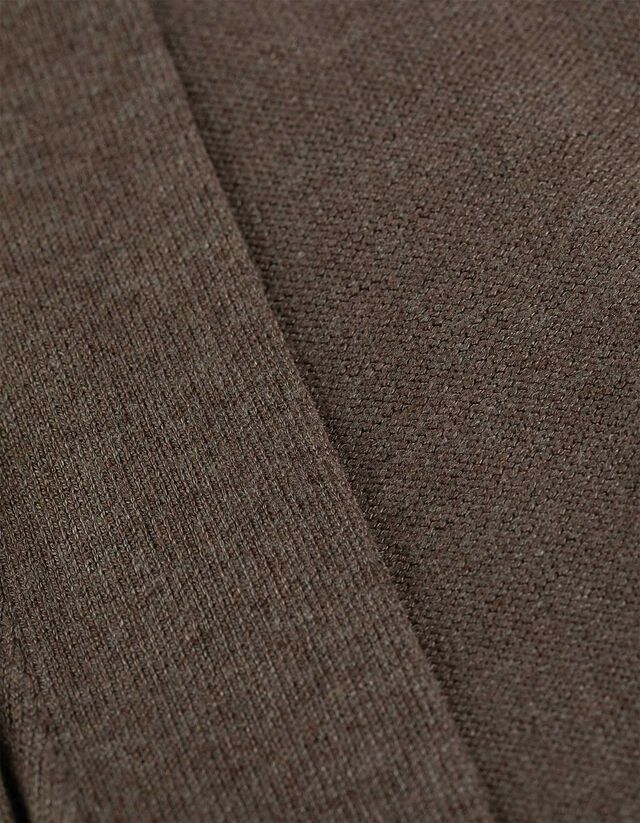 Hosszított kardigán - Foltzsebek - fekete