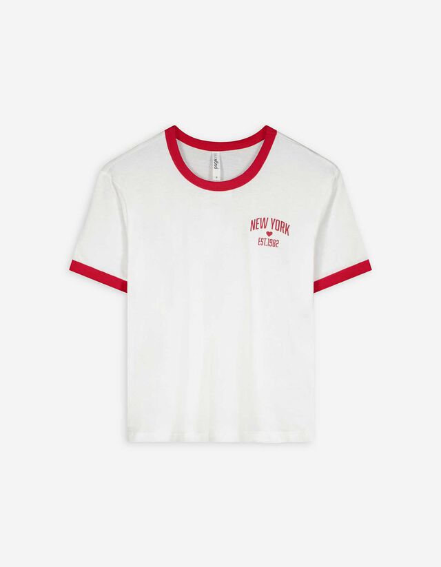 Póló - Elülső nyomtatás - feher