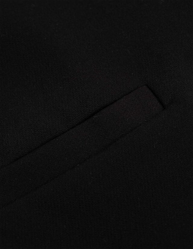 Blézer - Háromnegyedes ujjú - fekete