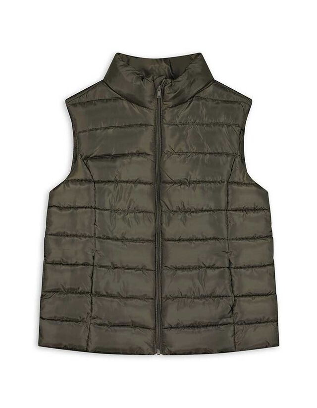 Steppelt mellény - Egyszínű - világos barna