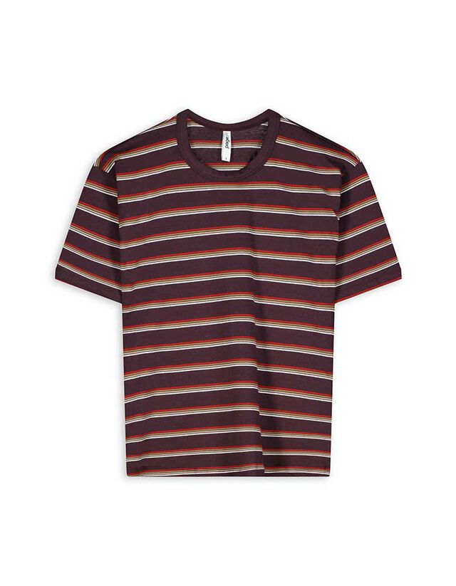 Póló - Csíkos - sotetkek