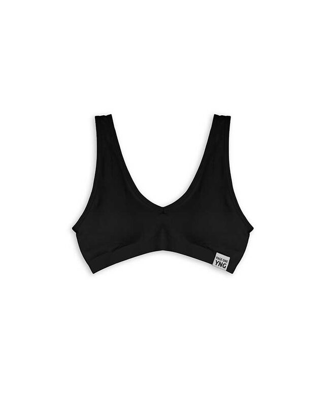 Bralette - Sztreccstartalom - fekete