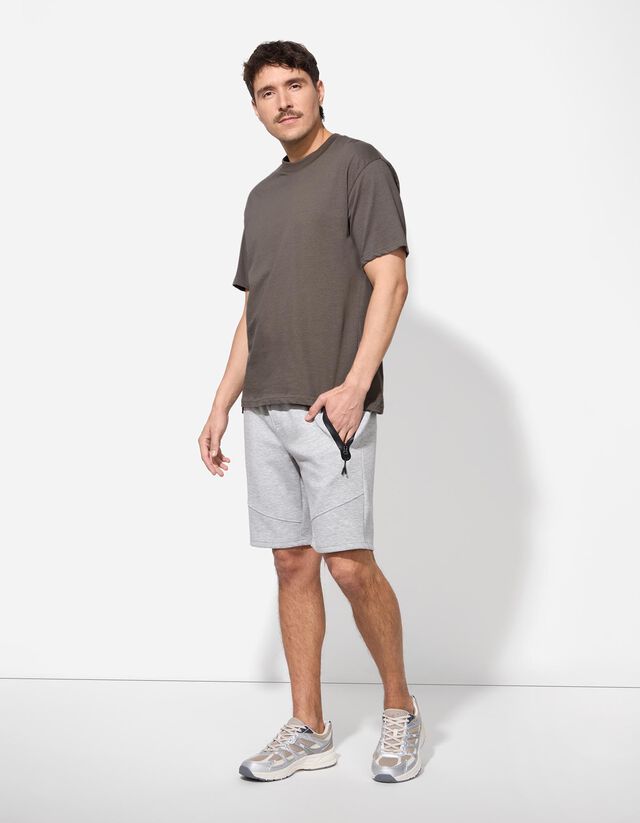 Póló - Túlméretezett fazon - világos barna