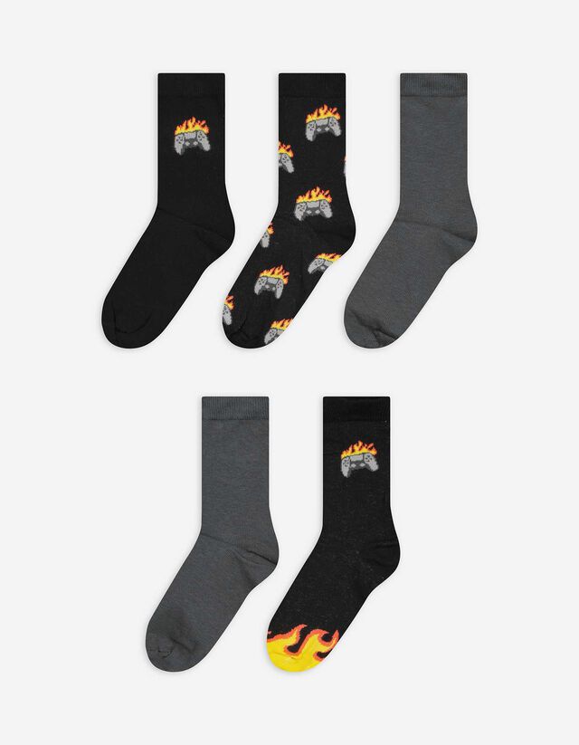 Zokni - 5 db-os csomag