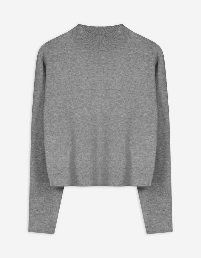 Pulóver - Garbónyakú - szürke