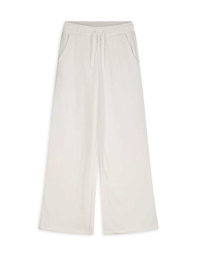 Nadrág - Csipkerátéttel - feher