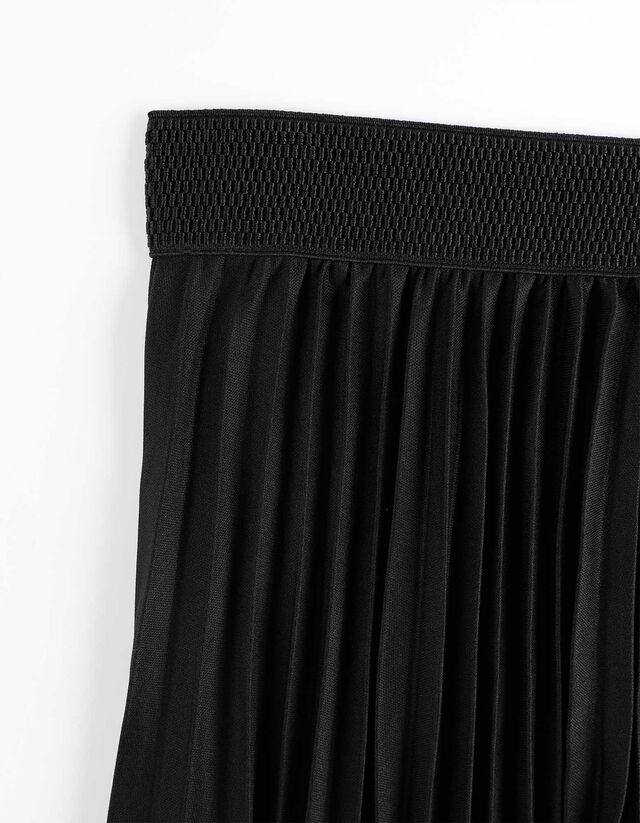 Rakott szoknya - Ráncok - feher