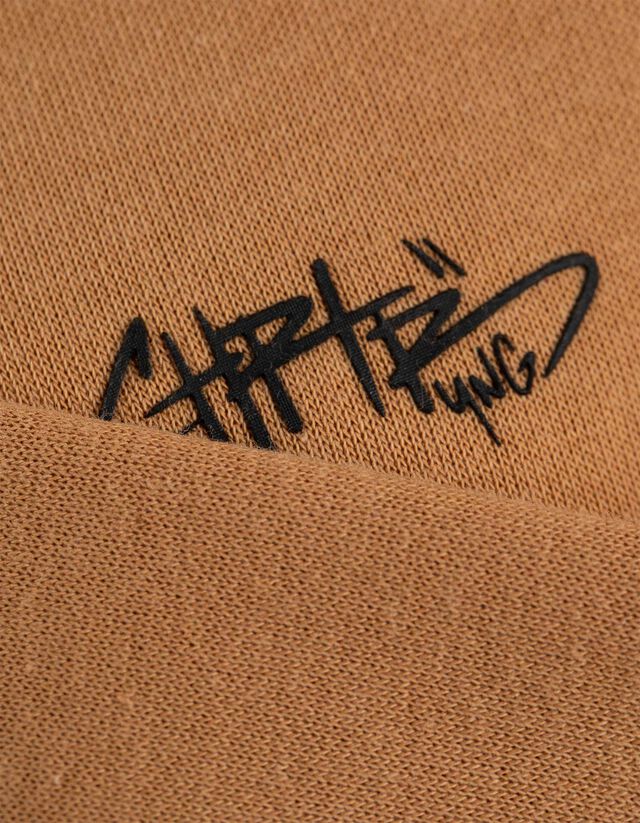 Kapucnis felső - Túlméretezett fazon - feher