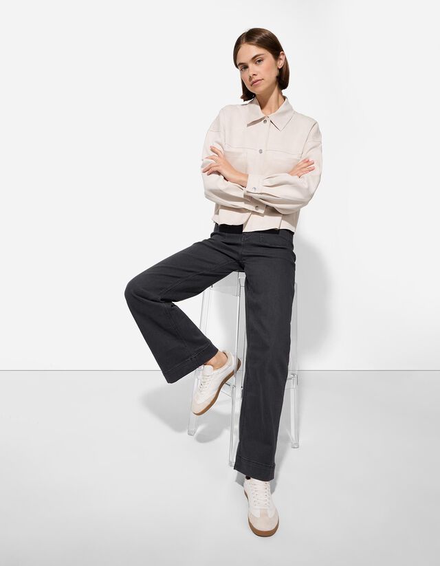 Farmernadrág - Széles fazon - kék