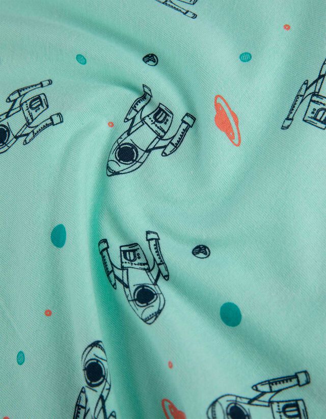 Alsó -és felsőrészből álló pizsama szett - Vegyes minta - bézs