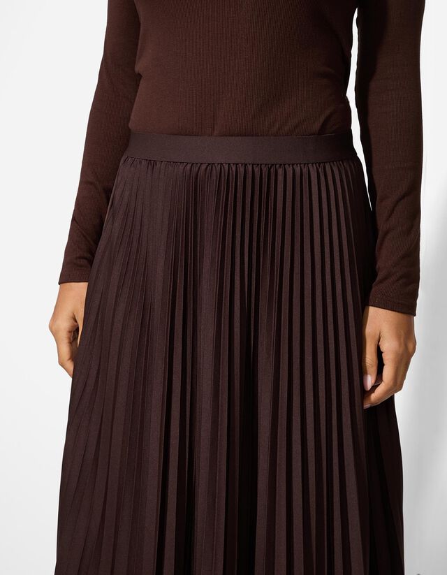 Rakott szoknya - Ráncok - feher