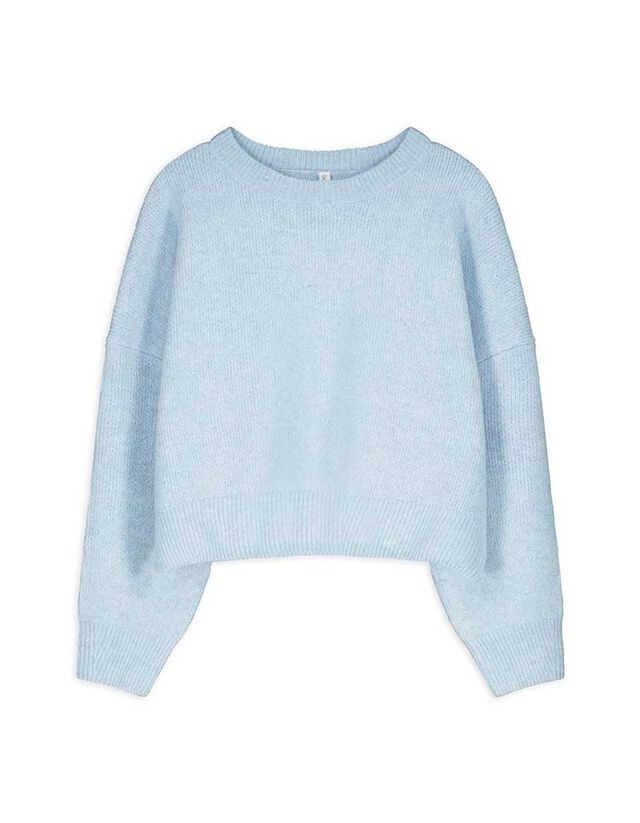 Pulóver - Túlméretezett fazon - vilagos szurke