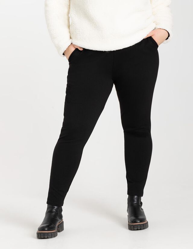 Melegítőnadrág - Zsinóros - fekete