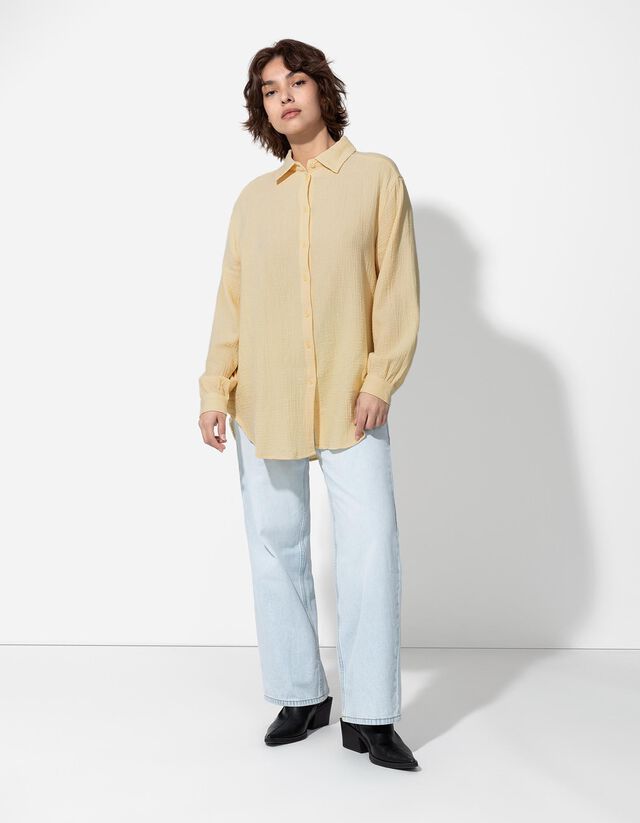 Blúz - Muszlin - vilagos zold