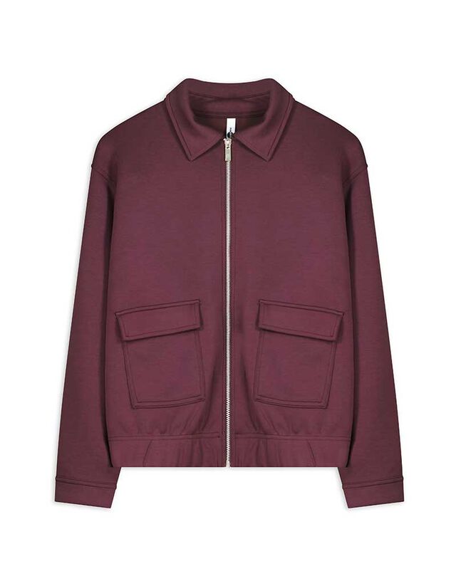 Cipzáros melegítőfelső - Cipzáros - barna