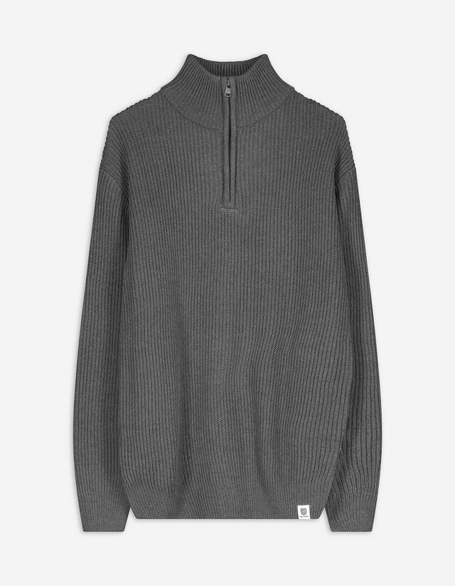 Pulóver - Troyer - sötétszürke