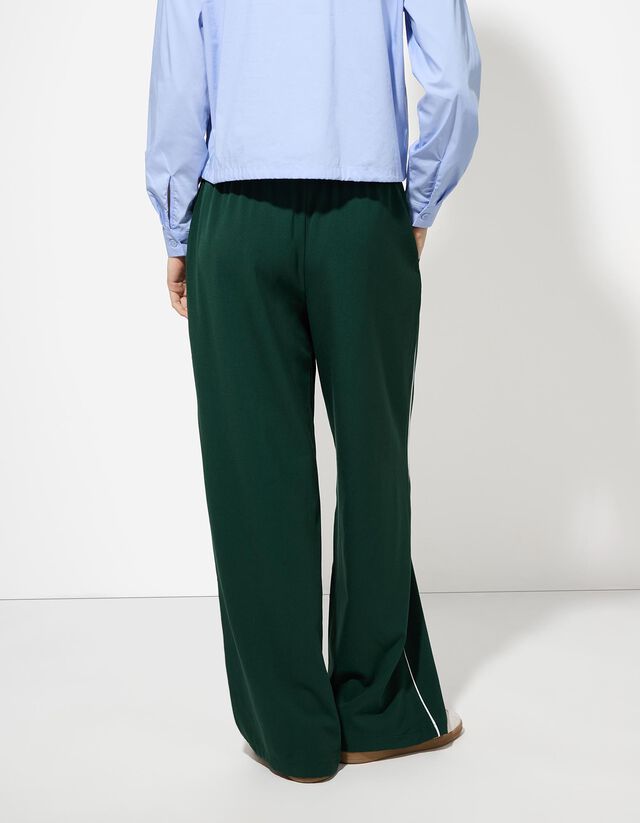 Melegítőnadrág - Széles fazon - zöld